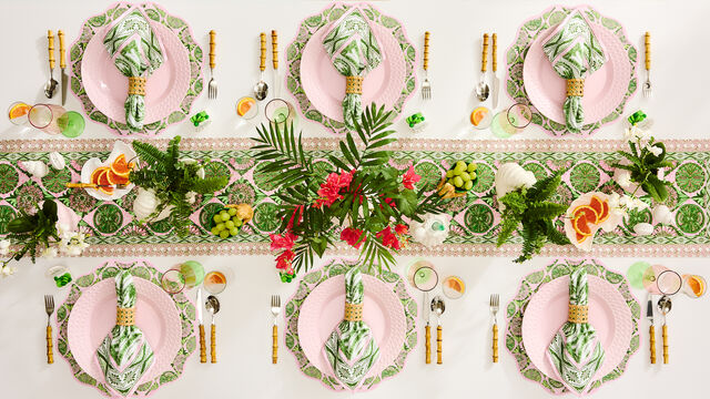 Lilly Pulitzer Tablescape