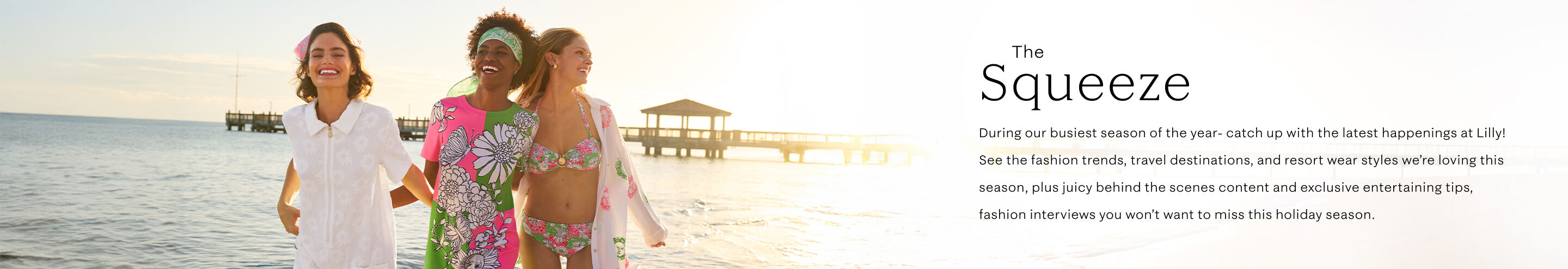 three women smiling and laughing
