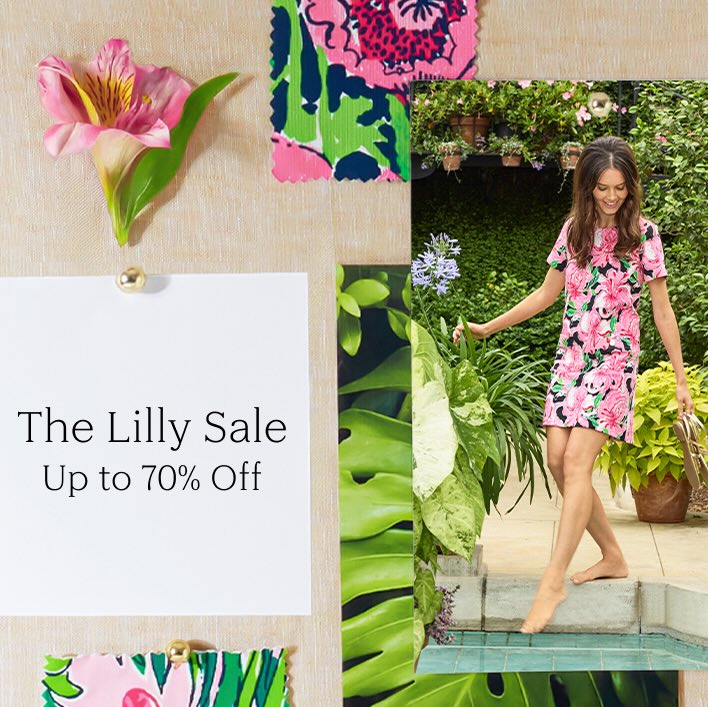 the lilly sunshine sale