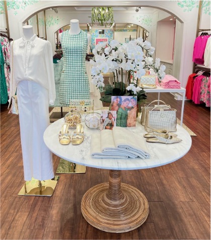 Combinaison Lilly Pulitzer Pour Fille Taille 5 - Blanc Et Vert, Rayonne, Occasion Très Bon État